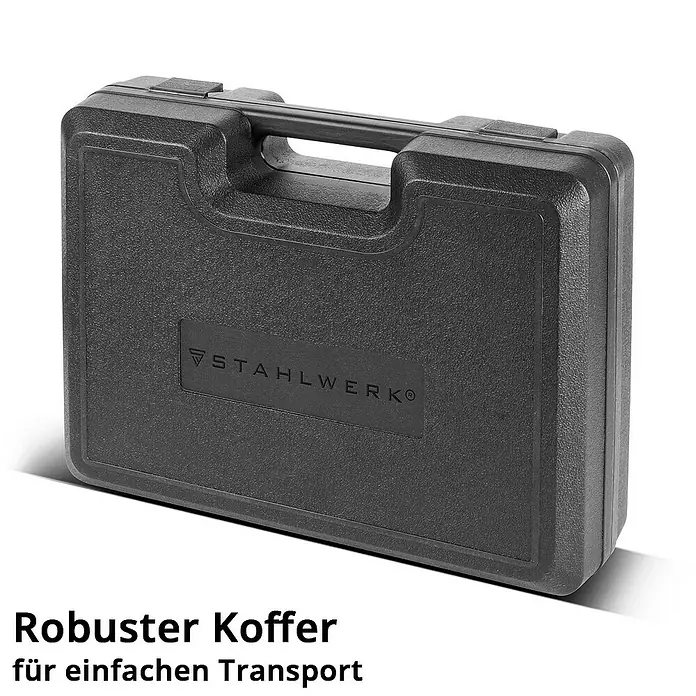 STAHLWERK Zangen-Set Gripzangen Set 4-teilig C-Form 6 bis 14 Zoll -  - Robuster Transportkoffer von STAHLWERK für einfachen und sicheren Transport von Werkzeugen und Geräten.