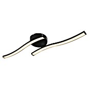 Globo Led-plafondlamp Tyler (Zwart, l x b x h: 51,5 x 10 x 7,2 cm, 12 W) | BAUHAUS