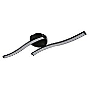 Globo Led-plafondlamp Tyler (Zwart, l x b x h: 51,5 x 10 x 7,2 cm, 12 W) | BAUHAUS