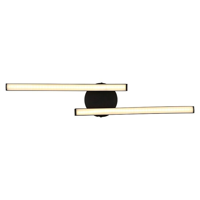 Globo Led-plafondlamp Tyler (Zwart, l x b x h: 51,5 x 10 x 7,2 cm, 12 W) | BAUHAUS