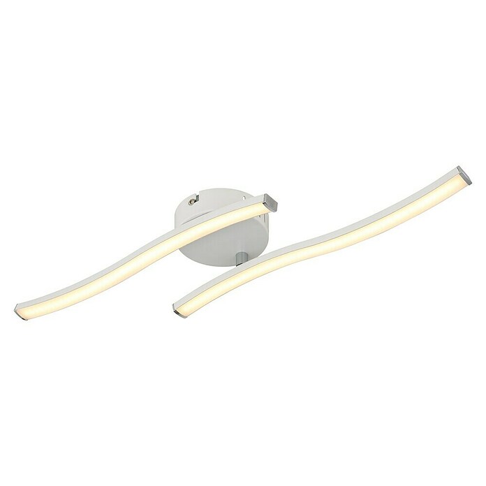 Globo Led-plafondlamp Tyler (Wit, l x b x h: 51,5 x 10 x 7,2 cm, 12 W) | BAUHAUS