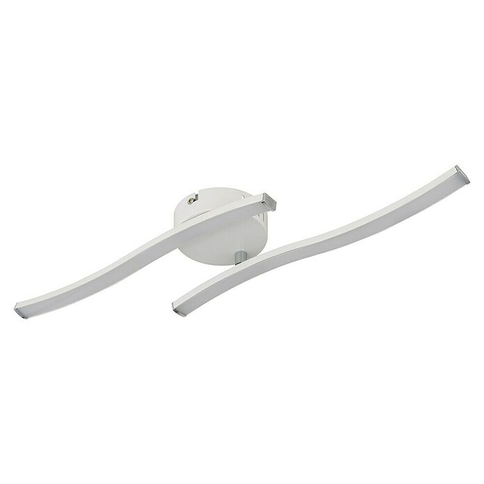 Globo Led-plafondlamp Tyler (Wit, l x b x h: 51,5 x 10 x 7,2 cm, 12 W) | BAUHAUS