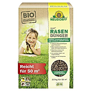 Neudorff Azet Rasendünger (2,5 kg, Max. Anwendungsfläche: 50 m²)