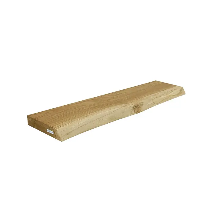 holz4home Holzregal -  - Nahaufnahme eines Holzregals mit einer hellen Oberfläche und einer markanten Maserung, ideal für die moderne Inneneinrichtung.