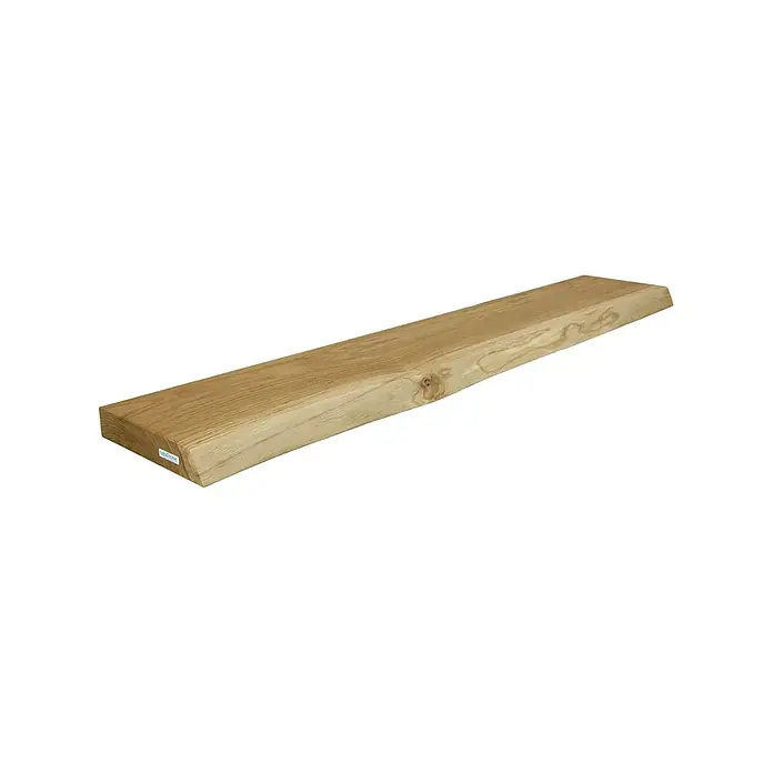 holz4home Holzregal -  - Elegantes Wandregal aus hellem Holz. Die natürliche Maserung des Holzes verleiht jedem Raum Wärme und Stil. Ideal für Bücher und Dekoration.