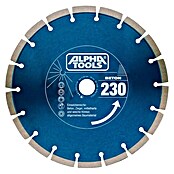 Alpha Tools Diamant-Trennscheiben-Set (Durchmesser Scheibe: 230 mm, Geeignet für: Beton, 2 Stk.)