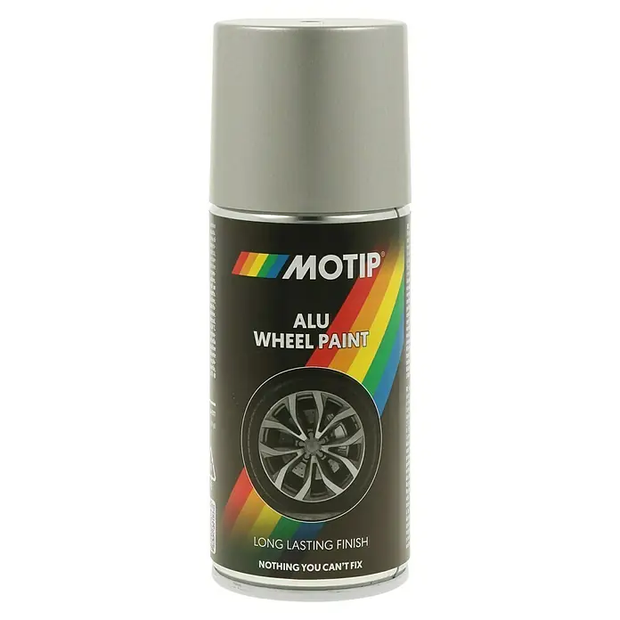 Motip Felgenlack - Arktik, Matt, 150 ml - Dose Motip Alu-Felgenlack mit dem Slogan "Nichts, was man nicht reparieren kann" für langanhaltende Ergebnisse.