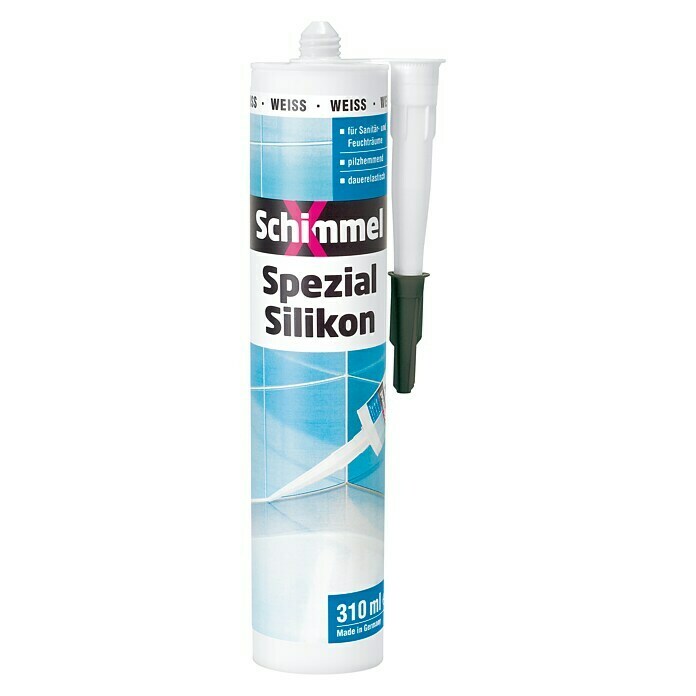 SchimmelX Silikon Spezial (Weiß, 310 ml)