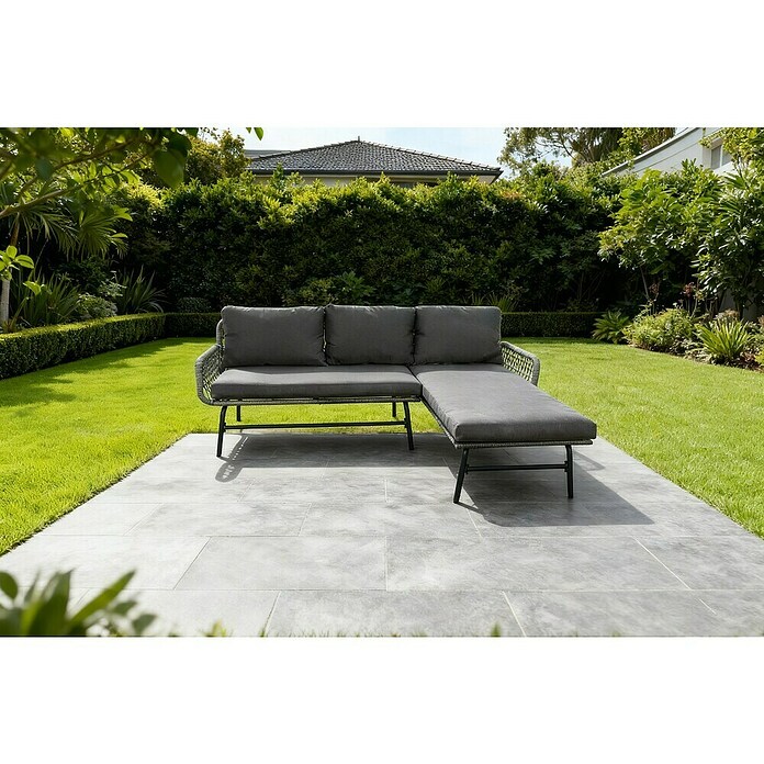 Loungebank Nice (Grijs) | BAUHAUS