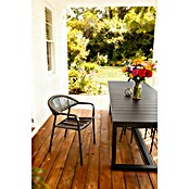 Stapelstoel Wicker (Grijs, b x d x h: 57 x 62 x 78 cm) | BAUHAUS