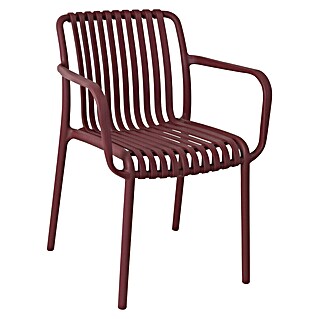 Tuinstoel Paris (Marsala, Kunststof, Stapelbaar)