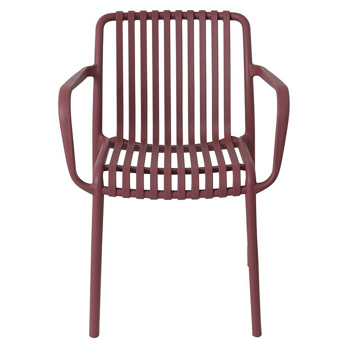 Tuinstoel Paris (Marsala, Kunststof, Stapelbaar) | BAUHAUS