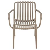 Tuinstoel Paris (Taupe, Kunststof, Stapelbaar) | BAUHAUS