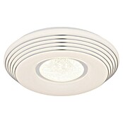 Globo Okrugla stropna LED svjetiljka Pillo  (Ø x V: 39 x 7 cm, Boja kućišta: Bijela, Hladna bijela) | BAUHAUS
