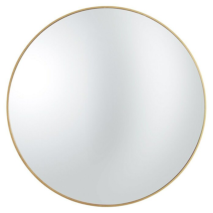 Wandspiegel Karolina (Durchmesser: 60 cm, Gold) | BAUHAUS
