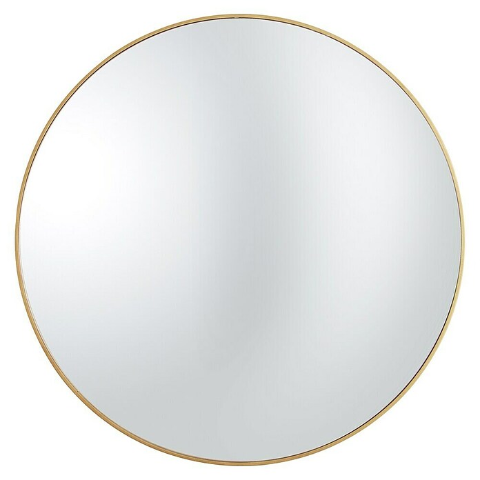 Wandspiegel Hope (Durchmesser: 30 cm, Gold) | BAUHAUS