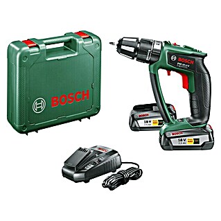 Bosch Power for All 18V Akku-Schlagbohrschrauber PSB 18 LI-2 Ergonomic (18 V, 2 Akkus, 2,5 Ah)