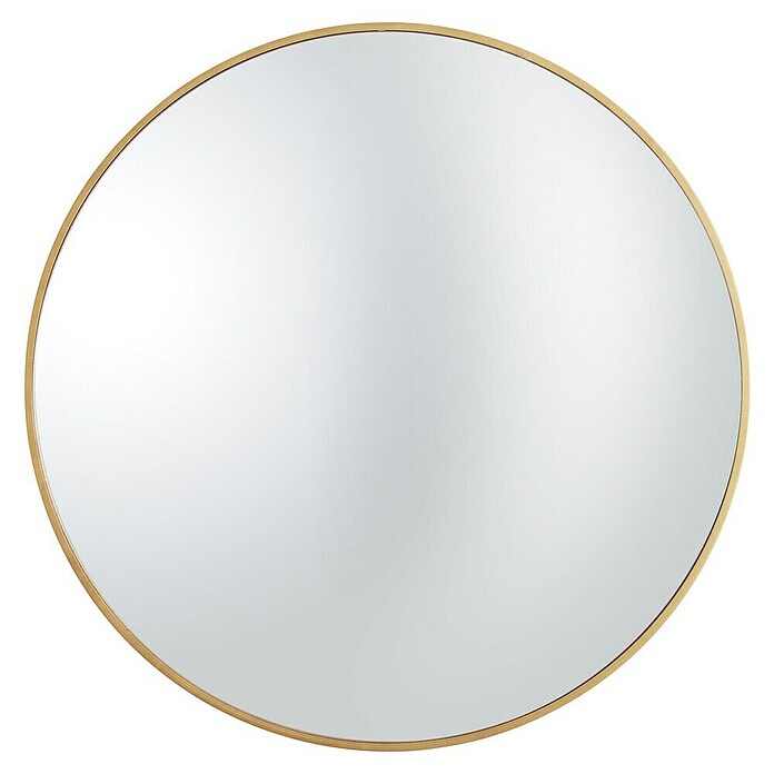 Wandspiegel Jonna (Durchmesser: 45 cm, Gold) | BAUHAUS
