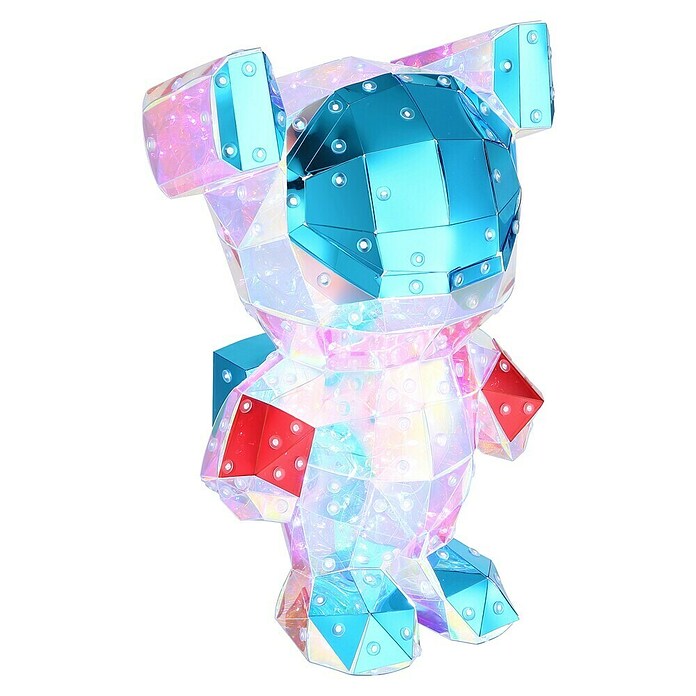 Globo Stolna LED svjetiljka Brondar  (D x Š x V: 205 x 165 x 310 mm, Plave boje) | BAUHAUS