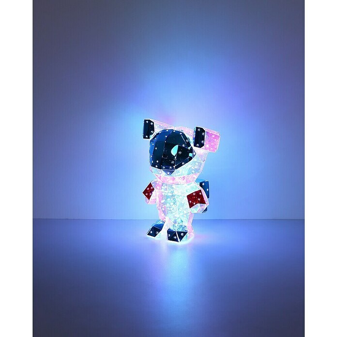 Globo Stolna LED svjetiljka Brondar  (D x Š x V: 205 x 165 x 310 mm, Plave boje) | BAUHAUS