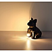 Globo Tischleuchte Dogo (Schwarz, L x B x H: 195 x 125 x 240 mm, E27) | BAUHAUS