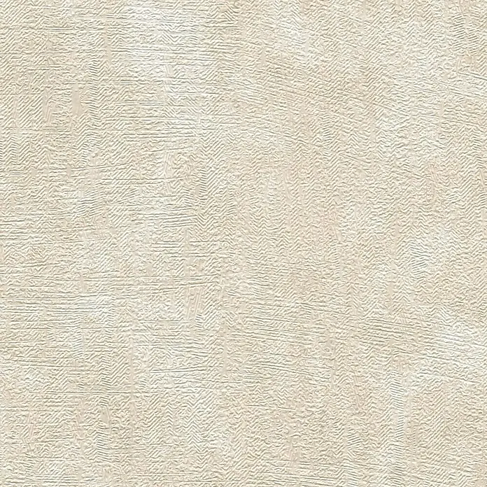 A.S. Création Hygge 3 Vliestapete - Mittelbeige, Uni, 10,05 x 0,53 m - Nahaufnahme einer strukturierten Tapete in einem sanften Beigeton, die ein subtiles, elegantes Muster für Wohnräume bietet.