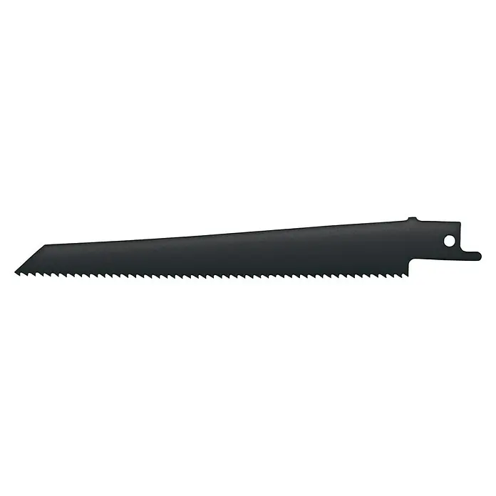Einhell PXC 18V Sierra de sable de batería TE-AP 18 Li - 18 V, Sin batería, 0 /min - 2.600 /min - Hoja de sierra de sable negra para madera. Versátil y dientes afilados para cortes precisos.