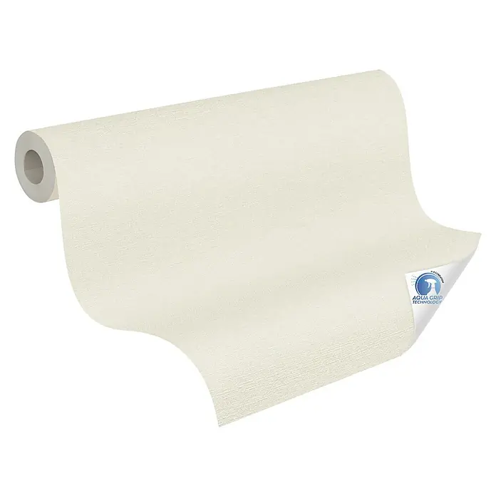 A.S. Création Designdrop Vliestapete - Beige, Uni, 10,05 x 0,53 m - Die A.S. Création Tapete 369494 in Beige mit Aqua Grip Technologie ist eine hochwertige Wahl für stilvolle Wandgestaltung.