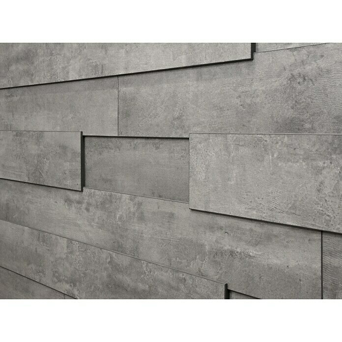 LOGOCLIC Panelen Wall Effect 3D Carrara (1.296 x 132 x 12 mm)