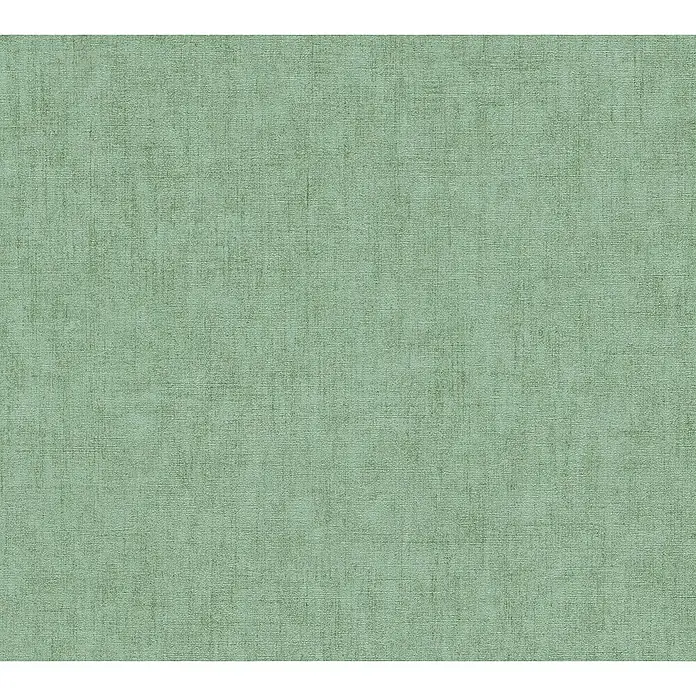 A.S. Création Cosmoliving by Cosmopolitan Vliestapete - Grün, Uni, 10,05 x 0,53 m - Grüne Stofftextur mit feinen Details, ideal für Hintergründe und Textildesigns. Natürliche Optik für vielseitige Anwendungen.