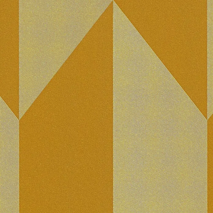 A.S. Création Cosmoliving by Cosmopolitan Vliestapete 3D-Grafik - Gold-Metallic-Gelb, Grafisch, 10,05 x 0,53 m - Geometrisches Muster in Senffarben und Gold mit feinen Linien für einen modernen, strukturierten Look.\n