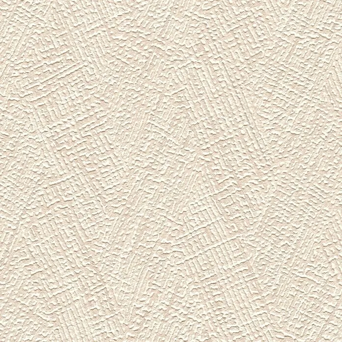 A.S. Création Hygge 3 Vliestapete - Beigebraun, Uni, 10,05 x 0,53 m - Beige Strukturtapete mit einem subtilen, erhabenen Muster, das eine warme und einladende Atmosphäre schafft.