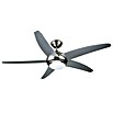 Proklima Deckenventilator Fabiola (132 cm, Silber, 80 W)