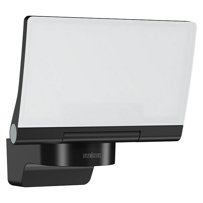 Steinel LED-Strahler XLED Home 2 SW V2Schwarz, IP44 Front View