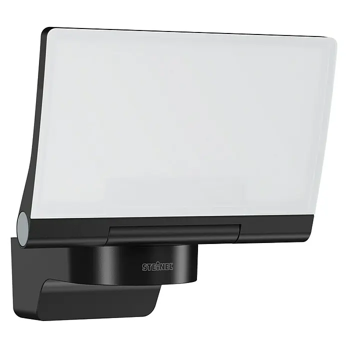 Steinel LED-Außenleuchte XLED home 2 schwarz - Farbe Gehäuse: Schwarz, IP44, 13,7 W - Moderne Steinel Außenleuchte in Schwarz mit integriertem LED-Panel für eine helle und gleichmäßige Ausleuchtung des Außenbereichs.