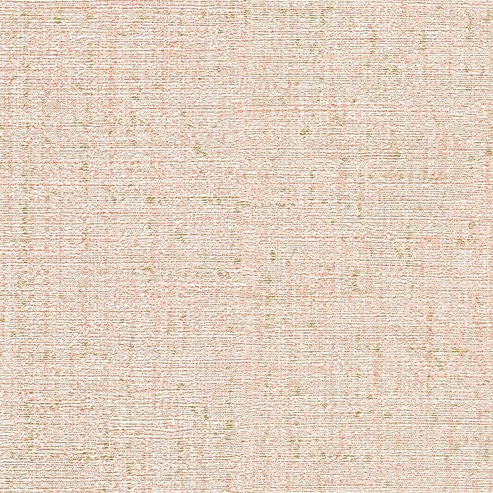 A.S. Création Cosmoliving by Cosmopolitan Vliestapete - Rosa meliert, Uni, 10,05 x 0,53 m - Rosa Textiltapete mit feiner Struktur und subtilen goldenen Akzenten für eine warme und einladende Atmosphäre.
