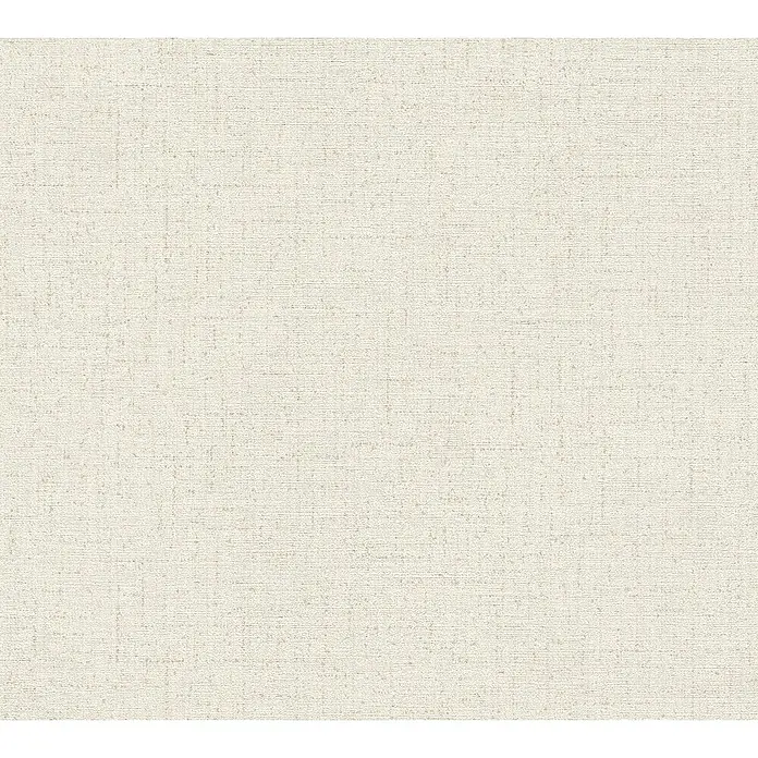A.S. Création Cosmoliving by Cosmopolitan Vliestapete - Helles Cremebeige, Uni, 10,05 x 0,53 m - Beige Leinwandstruktur für vielfältige Anwendungen. Die dezente Textur eignet sich ideal als Hintergrund für Designs und Präsentationen.