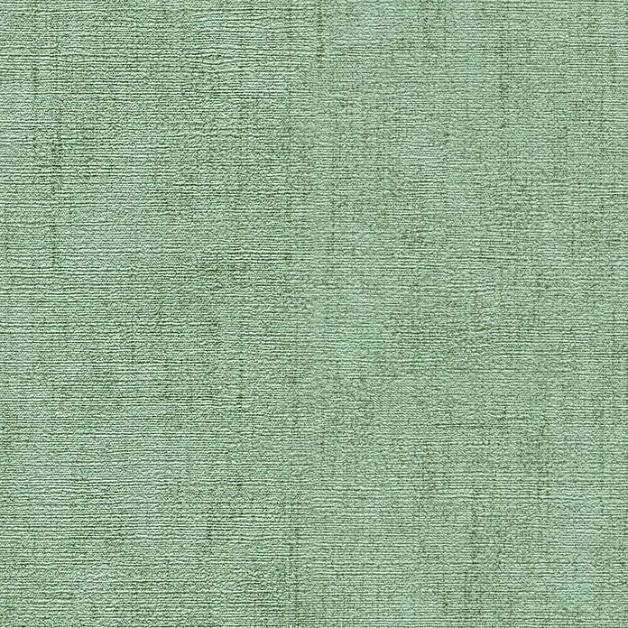 A.S. Création Cosmoliving by Cosmopolitan Vliestapete - Grün, Uni, 10,05 x 0,53 m - Detailaufnahme eines mintgrünen Textilprodukts mit feiner Gewebestruktur, ideal für Hintergründe oder Textilmuster.