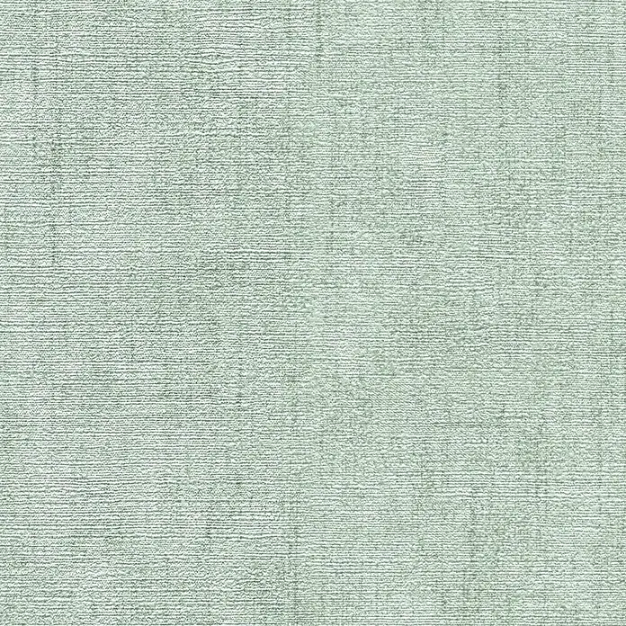 A.S. Création Cosmoliving by Cosmopolitan Vliestapete - Türkisgrün, Uni, 10,05 x 0,53 m - Nahaufnahme eines hellgrünen Teppichs mit feiner Textur, ideal für Wohnräume mit sanfter Farbgebung und schlichter Eleganz.