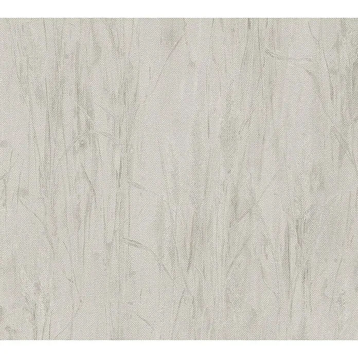 A.S. Création Hygge 3 Vliestapete Floral - Grau, Floral, 10,05 x 0,53 m - Beige Textiltapete mit subtiler Struktur und eleganter Oberfläche für stilvolle Wandgestaltung.