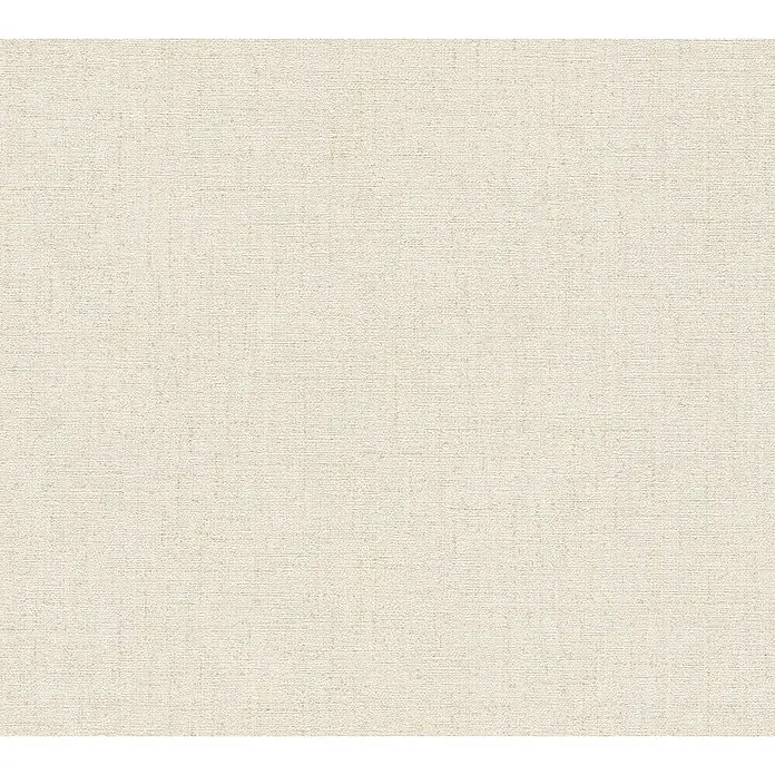 A.S. Création Cosmoliving by Cosmopolitan Vliestapete - Creme, Uni, 10,05 x 0,53 m - Texturierte, beige Leinwand mit subtilen Mustern. Ideal für Hintergründe oder zur Darstellung natürlicher Materialien. Vielseitig einsetzbar.