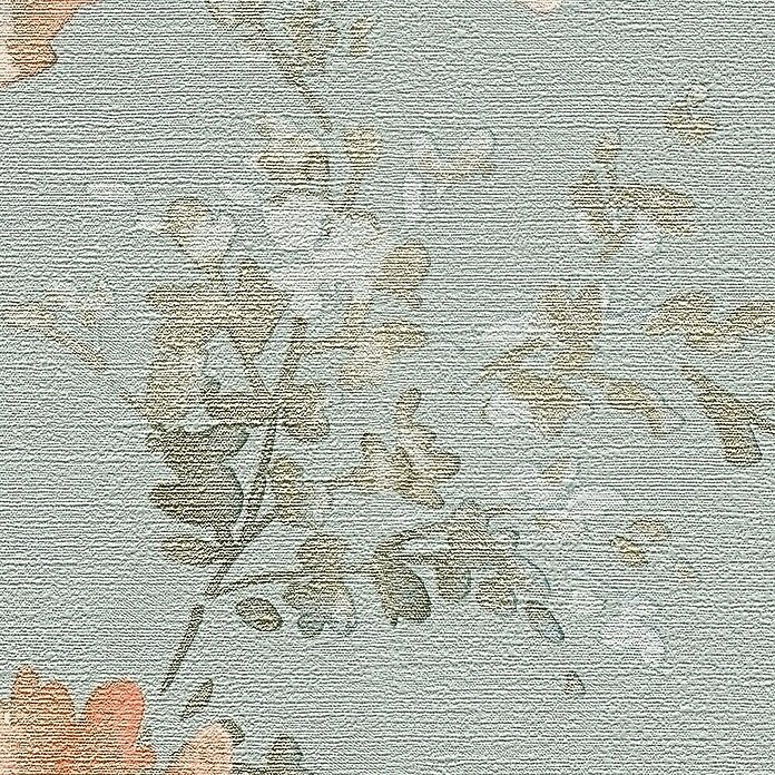 A.S. Création Cosmoliving by Cosmopolitan Flis tapeta  (Plava, Floral, 10,05 x 0,53 m) | BAUHAUS