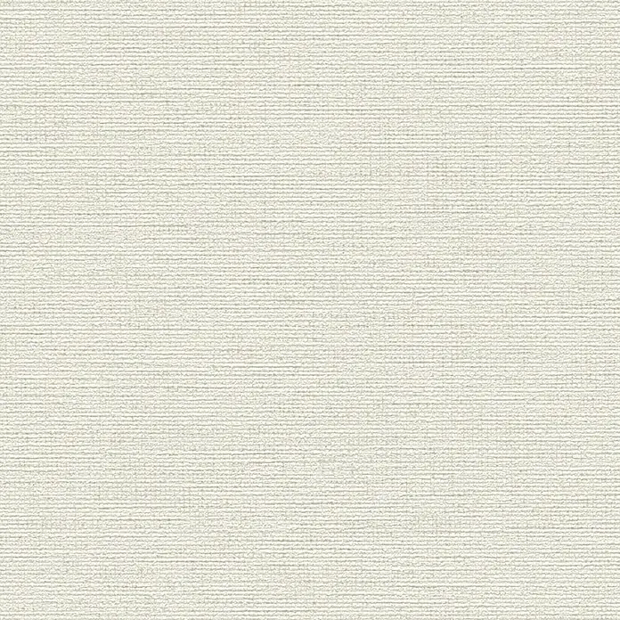 A.S. Création Designdrop Vliestapete - Creme, Uni, 10,05 x 0,53 m - Texturiertes, cremefarbenes Gewebe mit feiner horizontaler Linienführung, ideal für Hintergründe und Designelemente.