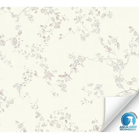 A.S. Création Designdrop Vliestapete Zarte Blätterranken