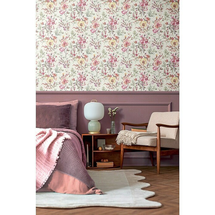 A.S. Création Cosmoliving by Cosmopolitan Flis tapeta  (Višebojna, Floral, 10,05 x 0,53 m) | BAUHAUS