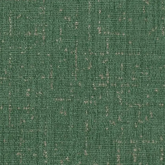 A.S. Création Cosmoliving by Cosmopolitan Vliestapete - Grün meliert, Uni, 10,05 x 0,53 m - Grüne Stofftextur mit dezenten, hellen Akzenten, ideal für Polster oder Dekorationszwecke. Robuste, elegante Oberflächengestaltung.
