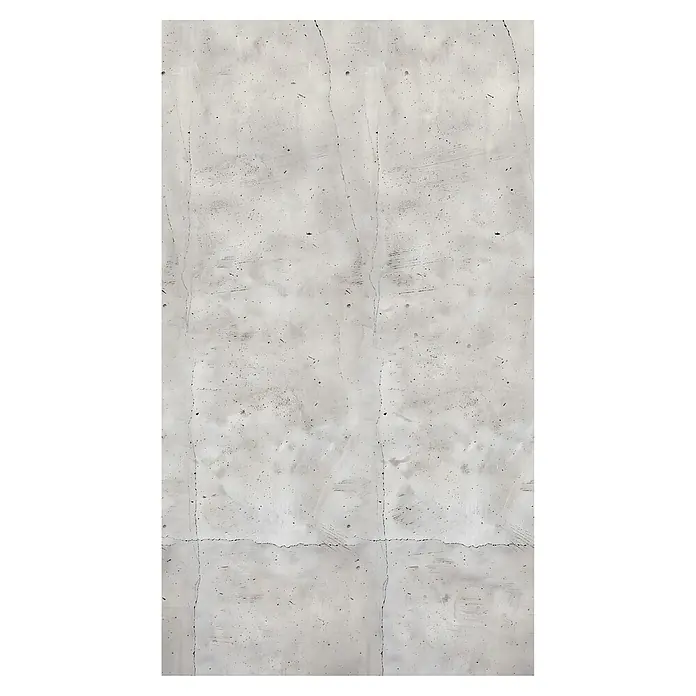 A.S. Création Cosmoliving by Cosmopolitan Fototapete Beton - B x H: 159 x 280 cm, Vlies - Abstraktes Betonwandbild mit feinen Rissen und ungleichmäßiger Textur, ideal für moderne Innenräume.