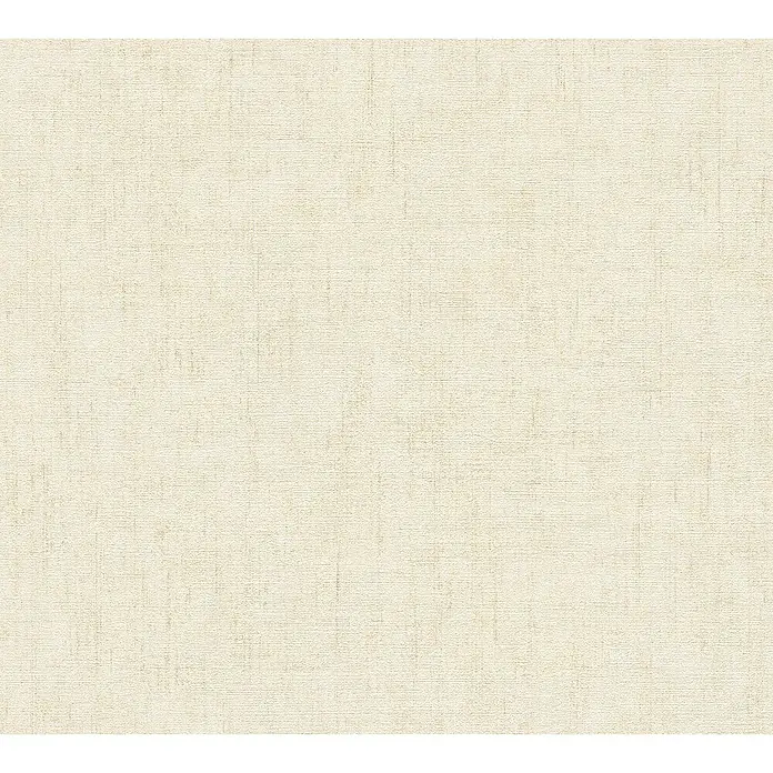 A.S. Création Cosmoliving by Cosmopolitan Vliestapete - Beige, Uni, 10,05 x 0,53 m - Fein strukturierter, cremefarbener Stoff für vielseitige Designprojekte. Ideal für Bekleidung, Heimtextilien und Bastelarbeiten mit eleganter Optik.
