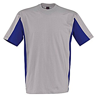 Kübler T-Shirt (Grau/Blau, Größe: M)