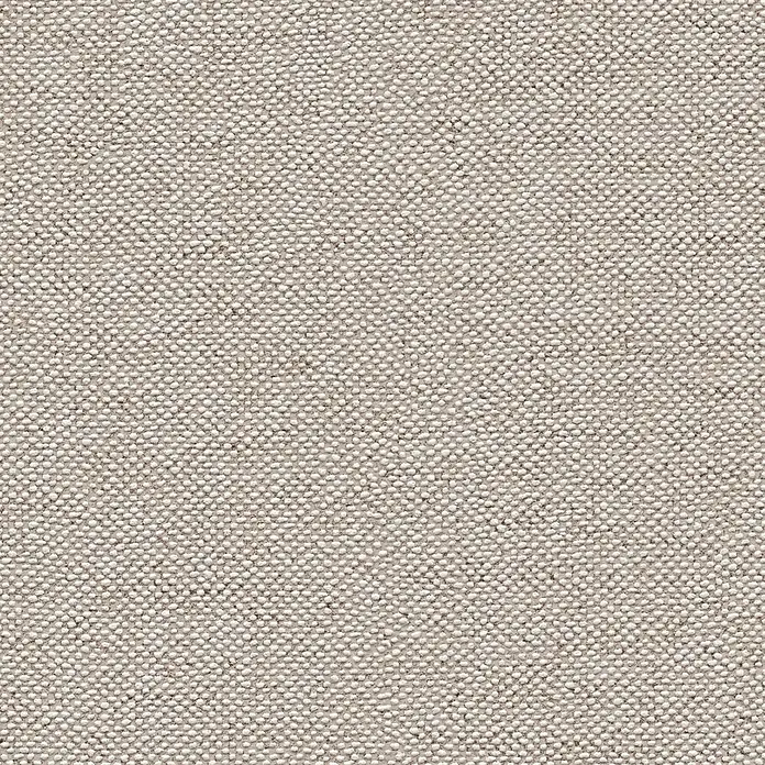 A.S. Création Hygge 3 Vliestapete - Graubraun, Uni, 10,05 x 0,53 m - Nahaufnahme eines beigen Textilgewebes.